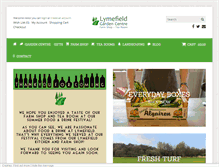Tablet Screenshot of lymefield.com
